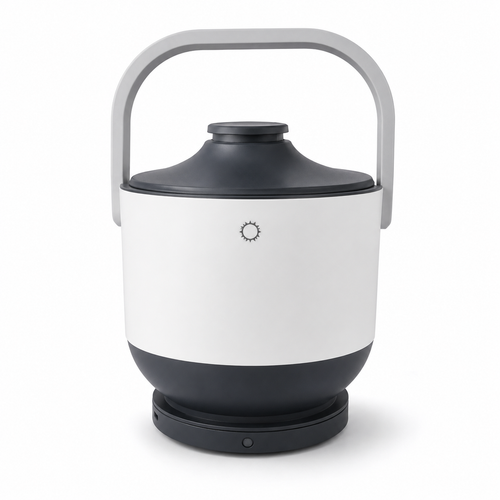 DH2241 3L multifunction electric hot pot on white background