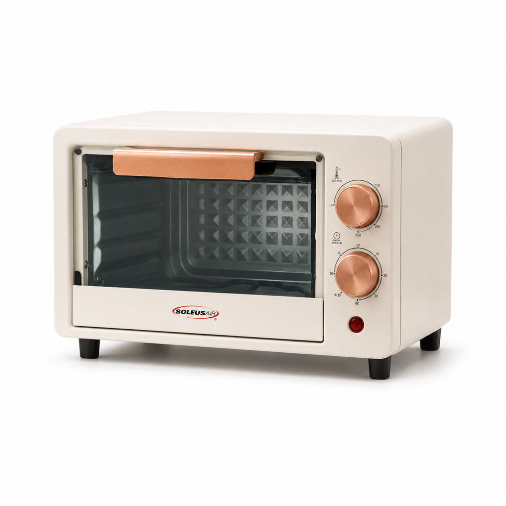 SOLEUSAIR SLC-KX1 12L electric oven on white background
